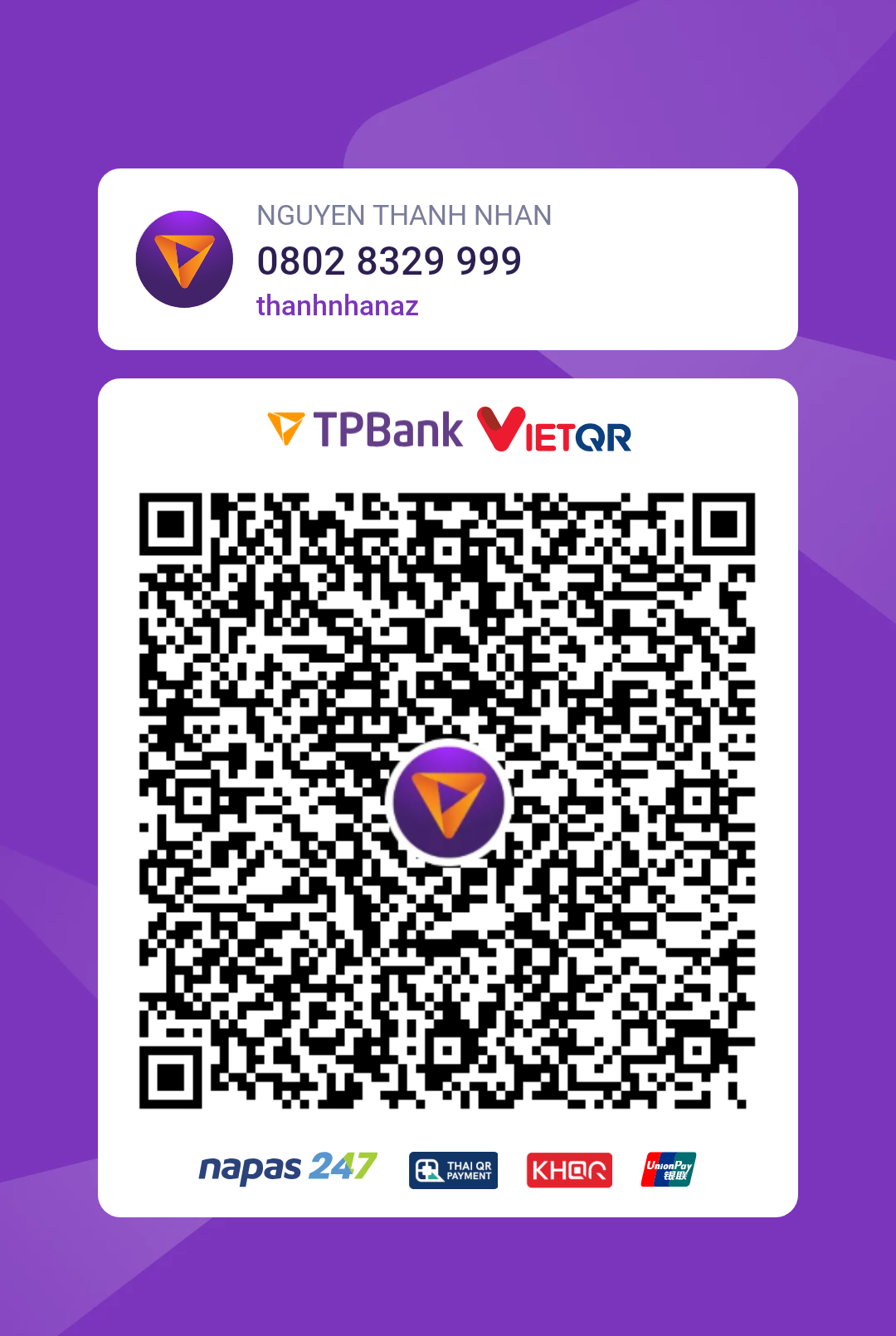 QR Donate